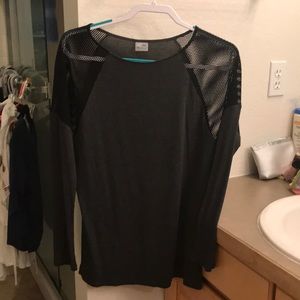 Long sleeve Champion w mesh sleeves